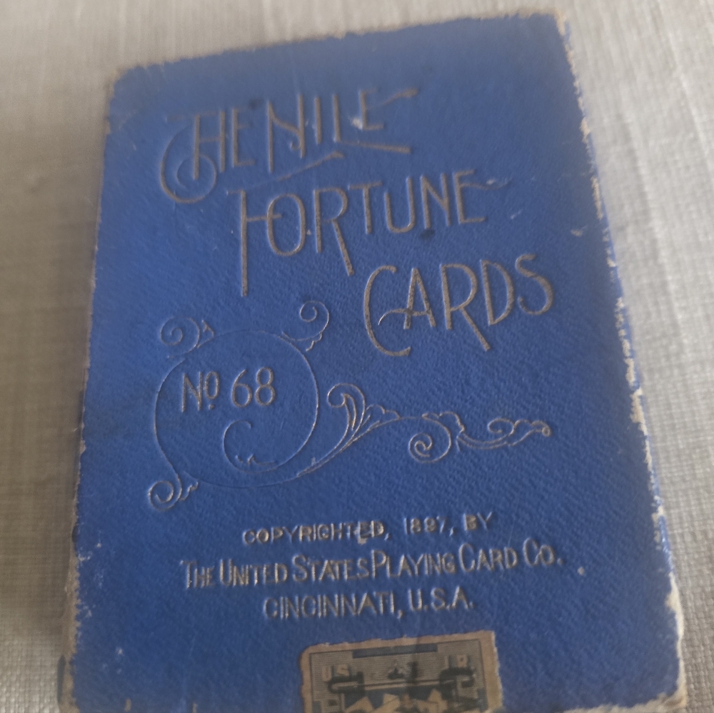 The NILE Fortune Cards Original From 1904